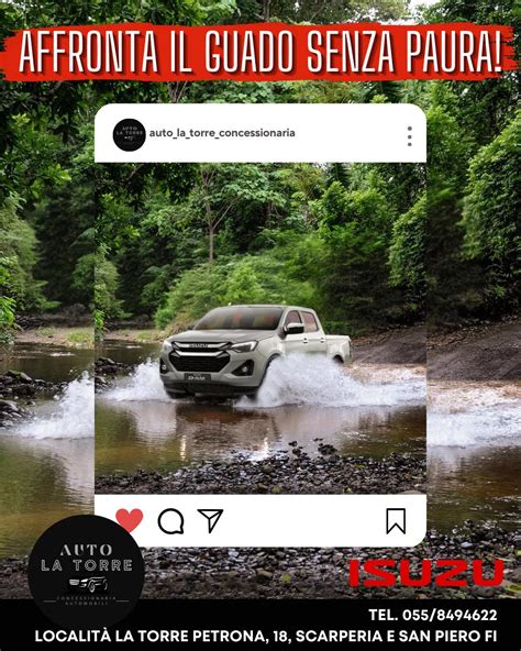 Veicolo 4x4 che affronta un guado