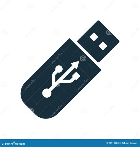 Icona di una chiavetta USB