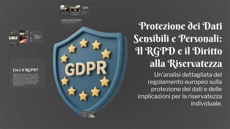 Schema protezione dati RGPD
