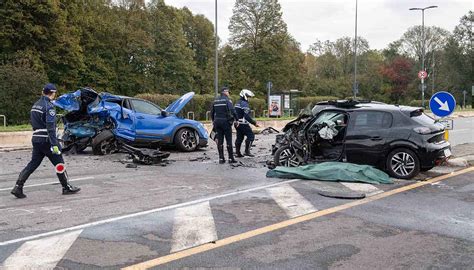 Immagine della scena dell'incidente a Mannheim con la presenza della polizia