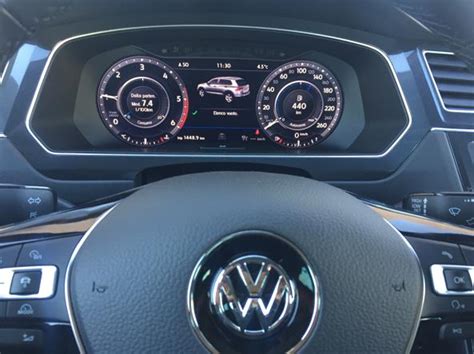 Cruscotto digitale della Nuova Volkswagen Tiguan