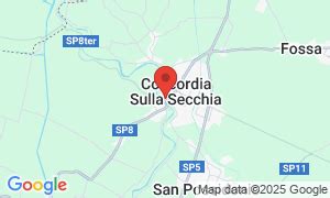 Mappa delle campagne di Concordia sulla Secchia