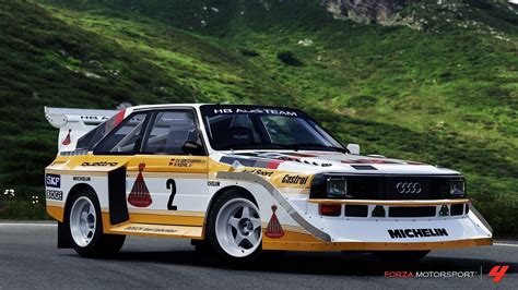 Audi Quattro rally car