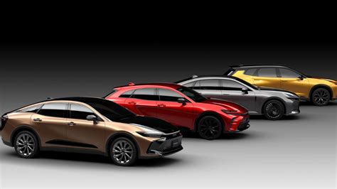 Schema delle quattro varianti della famiglia Toyota Crown