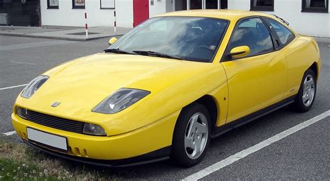 Disegno stilistico Fiat Coupé