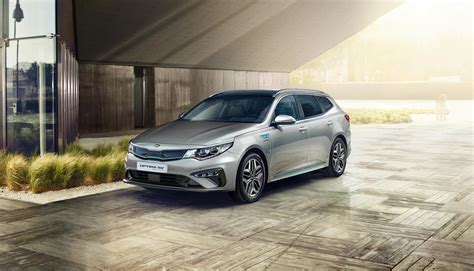 Kia Optima Plug-in Hybrid in ricarica