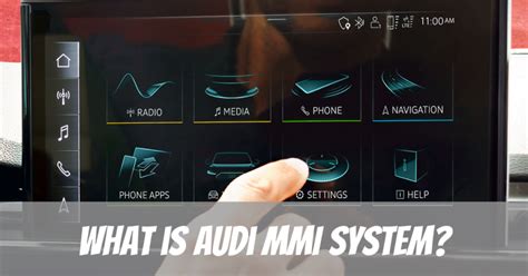 Audi MMI interfaccia utente