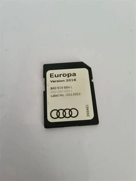 Scheda SD Audi originale
