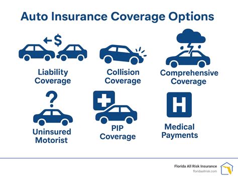 Diagram of comprehensive car insurance coverage