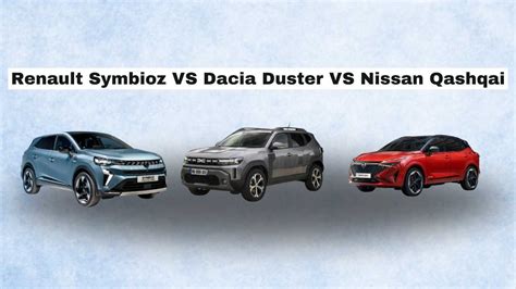 Confronto tra Dacia Duster e Nissan Qashqai
