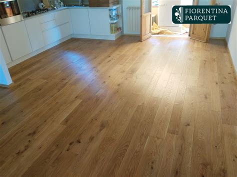 Parquet trattato con olio naturale