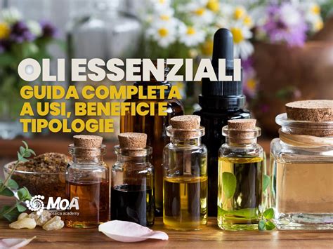 Diverse tipologie di oli naturali