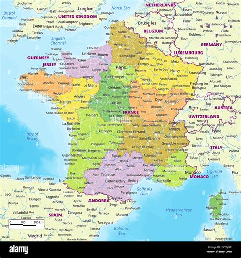 mappa delle location principali della serie nella regione francese della Camargue