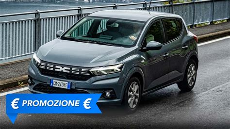 Infografica: Consumi ed emissioni Dacia Sandero Streetway