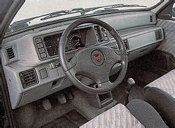 Interni di una Rover 114 GTi