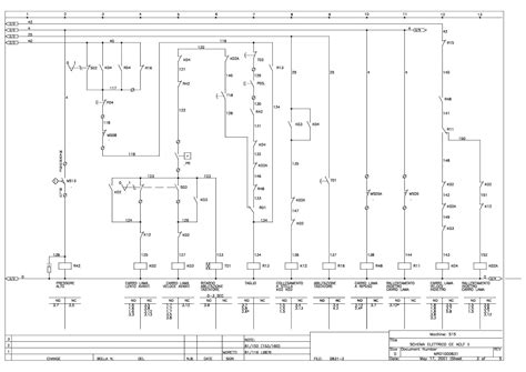 Schema elettrico generale di un'automobile