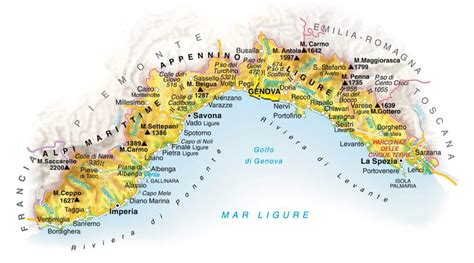 Mappa stilizzata di Savona che indica la posizione delle concessionarie e officine AUTOLIGURIA S.R.L.