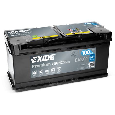 Scheda tecnica batteria Exide Premium EA1000