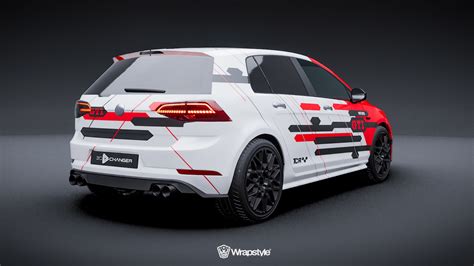 Dettagli del design esterno della Golf GTI TCR