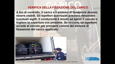 Illustrazione di un veicolo con carico ben fissato e sicuro