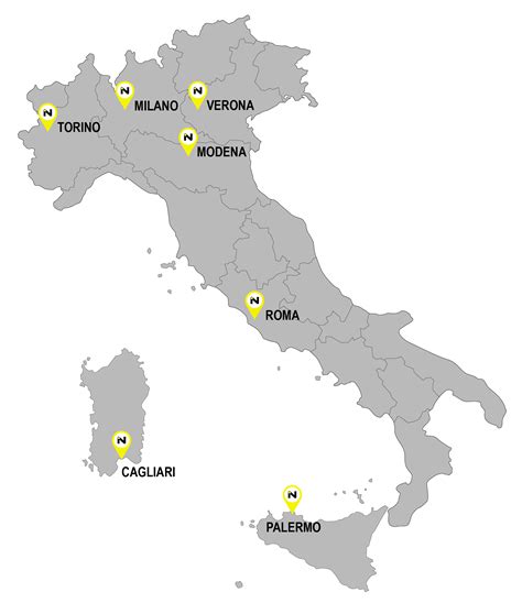 Mappa sedi Margoni Auto