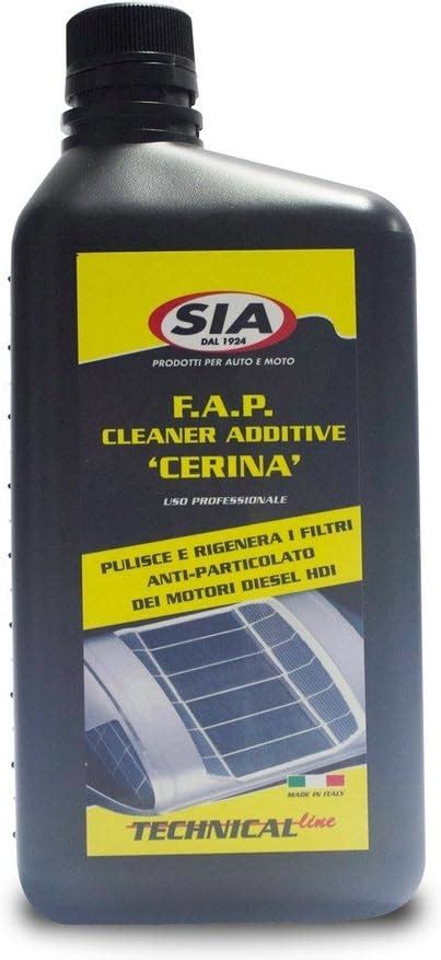 flacone di additivo per filtro antiparticolato