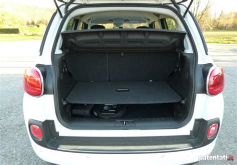 Fiat 500L portellone bagagliaio aperto