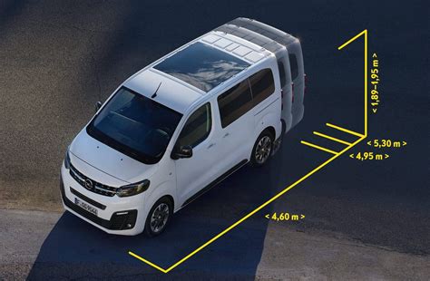 Dimensioni e versioni della Opel Zafira Life