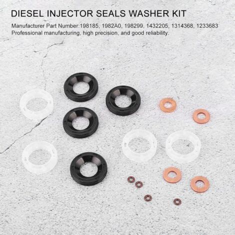 guarnizioni iniettore diesel usurate