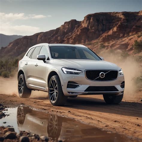 Volvo XC60 on the road