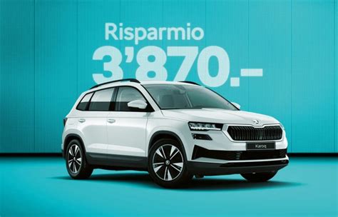 Modelli Škoda esposti in un concessionario