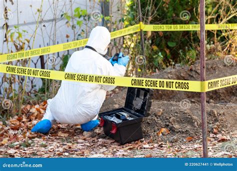 Forensic investigation scene