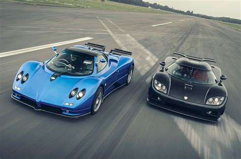 Hypercar Pagani Zonda e Mazzanti Evantra