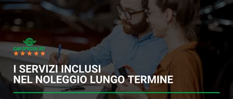 Diagramma che illustra i servizi inclusi nel noleggio a lungo termine