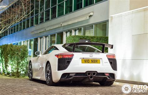 Retro della Lexus LFA Nurburgring Edition in vendita