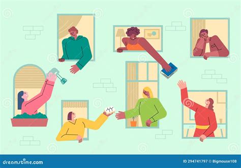 Illustrazione di persone che si consultano per un'assicurazione