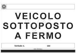 Veicolo sottoposto a fermo amministrativo