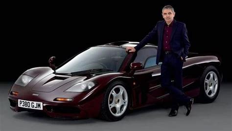 Rowan Atkinson con la McLaren F1