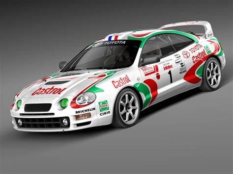 Toyota Celica GT-Four livrea Castrol in azione