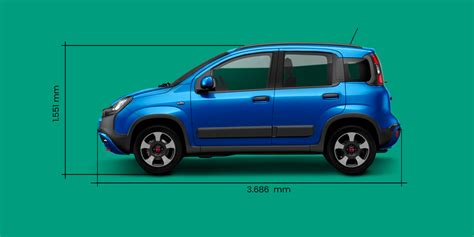 Confronto visivo tra la linea classica di Fiat Panda e il nuovo design di Grande Panda