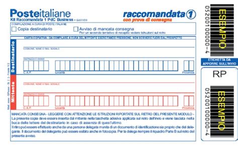 pec e raccomandata con ricevuta di ritorno