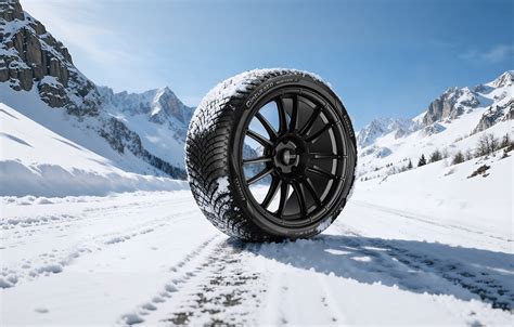 Pneumatici invernali su neve
