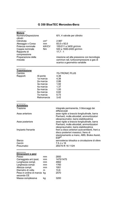 Schema dei tre bloccaggi del differenziale della Mercedes-Benz Classe G