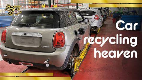 Recycled car parts warehouse