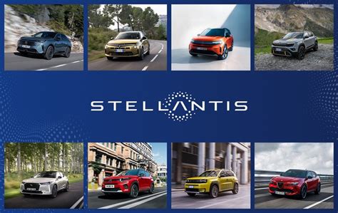 Loghi di Stellantis e dei suoi principali marchi