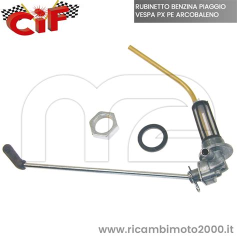 Schema posizioni rubinetto benzina Vespa