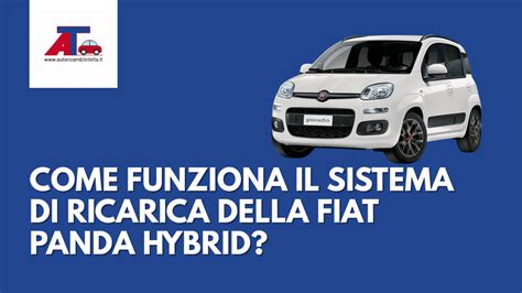 Schema sistema mild hybrid Fiat Panda