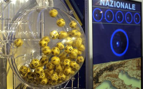 Sala estrazionale del Lotto