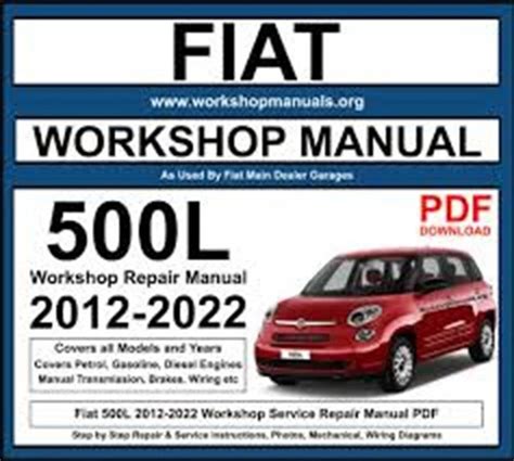 Copertina del manuale di istruzioni Fiat 500L