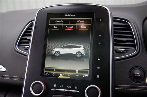 Schermo verticale infotainment Renault Grand Scenic